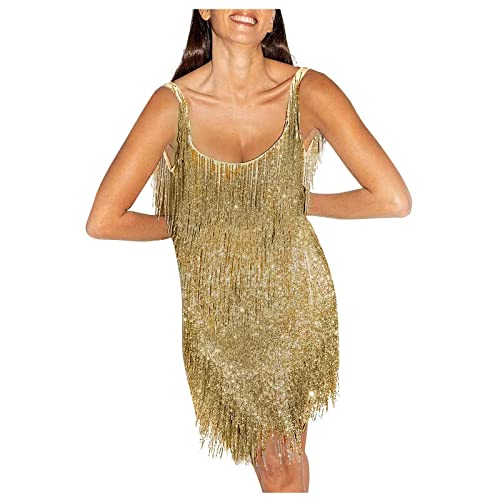Robe de soirée paillette noire ajustée style jupe cuir pour cocktail