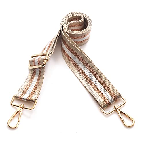 Image of S-Jacorry Purse Strap Replacement Crossbody Wide Shoulder Strap Adjustable Canvas Straps Handbag Strap Replacement Belts