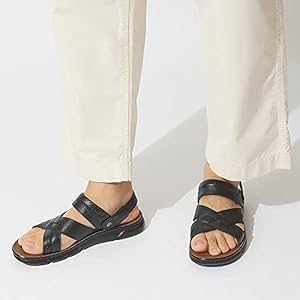 ELCANTO MAZZ Men's sandal LCMW82M126 (Black, numeric_9