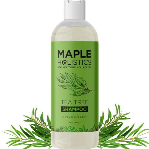 Tea Tree Shampoo for Men and Women - Invigorating Tea Tree Oil Shampoo Sulfate...