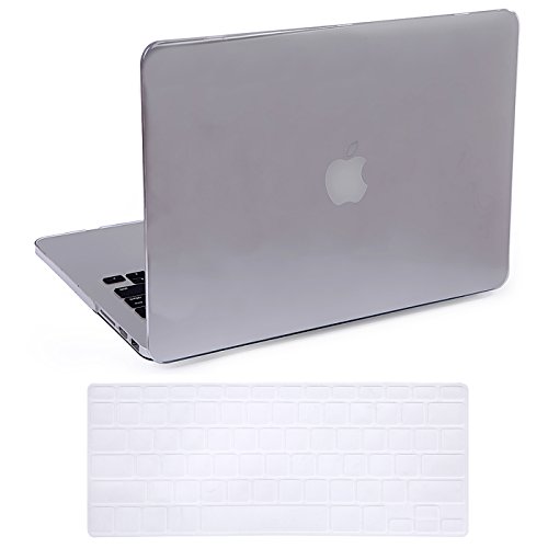 HDE Clear Plastic Hard Shell Case for Apple MacBook Pro 15 inch w/Retina Display Case (2012 Release Model: A1398), Crystal Clear