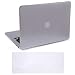 HDE Clear Plastic Hard Shell Case for Apple MacBook Pro 15 inch w/Retina Display Case (2012 Release Model: A1398), Crystal Clear