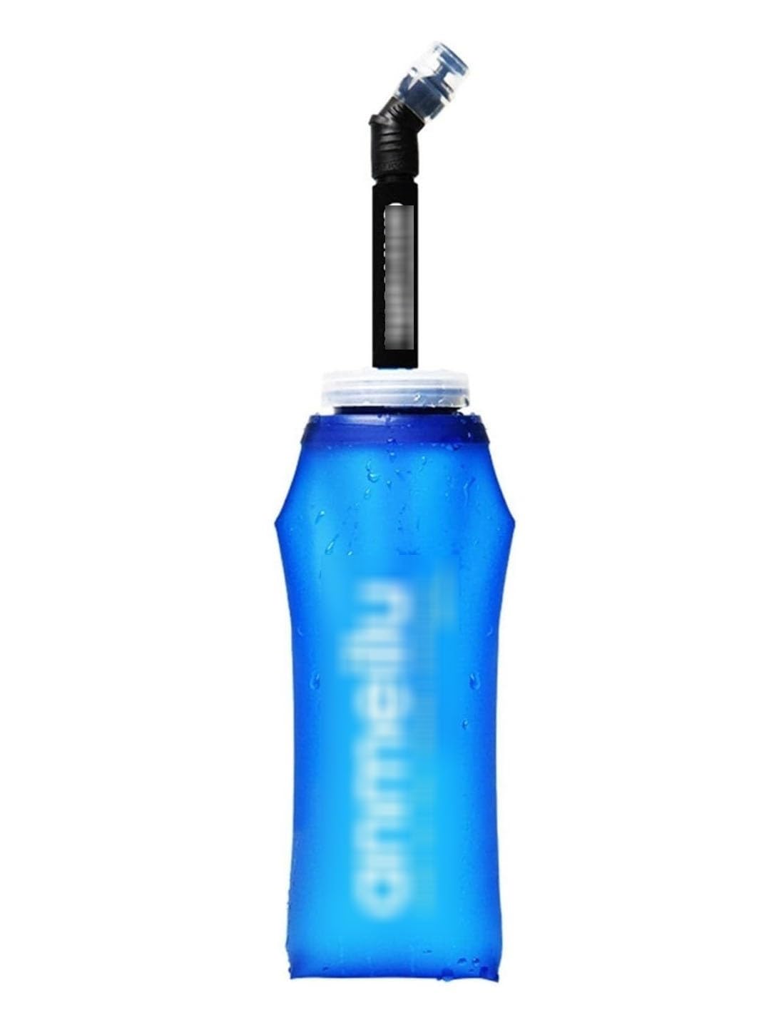 Trinkflasche Zusammenklappbare Wasserflasche Marathon Sports, weiche Wasserflasche for Laufen, Wandern, Radfahren, Bergsteigen