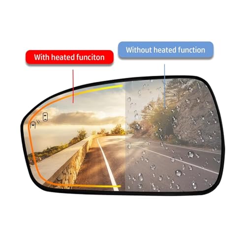 Miroir rétroviseur droit Ford Fusion 2013-2021 verre haut de gamme chauffant