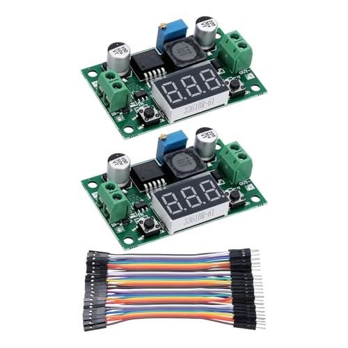 Convertidor DC-DC para regular voltaje sin multímetro gracias a su pantalla LED integrada 1