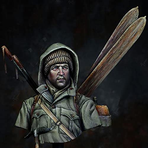 Figura de resina busto oficial Ancient Man 1:10 sin montar miniatura 1