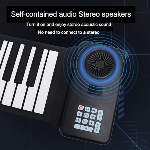 Piano Pliable,Clavier De Piano à Rouleau,Piano Électronique Portable à 88 Touches,Imperméable à l’Eau,Durée De Vie De La Batterie Très Longue,Convient Aux Enfants, Aux Adultes Et Aux Débutants - Les Beatles, Paul McCartney, John Lennon, RIngo Starr, George Harrison Piano Pliable,Clavier De Piano à Rouleau,Piano Électronique Portable à 88 Touches,Imperméable à l'Eau,Durée De Vie De La Batterie Très Longue,Convient Aux Enfants, Aux Adultes Et Aux Débutants – Image 5