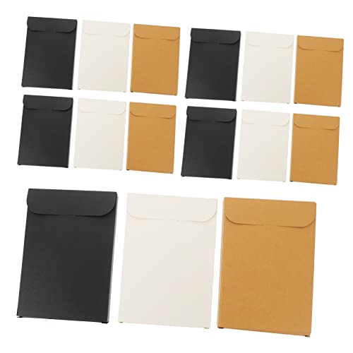 HOODANCOS Blank Postcard Box Storage Case Envelope Card Storage Case for Greeting Cards