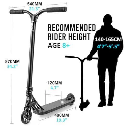 Image of Limit LMT91AZ Lightweight Pro Stunt Trick Scooter for Teens and Adults