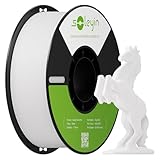 SOLEYIN Ultra PLA Filament 1.75mm Weiß, 3D Drucker Filament 1kg 30-300mm/s, für die meisten 3D-Drucker Creality Ender-3 K1 K1C K2 plus Hi