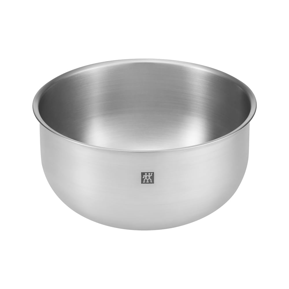 ZWILLING Prep zestaw misek, 3-częściowy, stal nierdzewna 18/10, miska do sałaty, miska do mieszania, średnica: 17, 21 i 25 cm