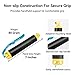 TELESIN Floating Gopro Stick Floating Selfie Stick for GoPro Hero 13 12 11 10 9 8 7 6, Fusion, Max, DJI and Most Action Cameras - for Snorkeling, Surfing, Waterparks