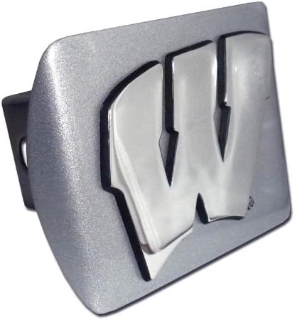 Clemson University Chrome Hitch Cover – 3D Emblem, Fits 2” Class III Hitches, Rust-Resistant Metal