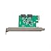 IO CREST I/O CREST 2 Port SATA III PCI-e 2.0 x1 Controller Card Asmedia ASM1061 Non-Raid with Low Profile Bracket SY-PEX40039