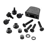 Neu Givi E115F Verbindungskit komplett für Monokey Seitenkoffer, Schwarz, 40