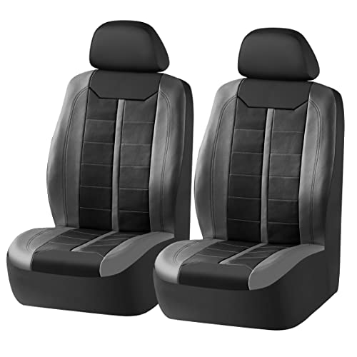 Road Comforts Car Seat Cover Low Back Bucket Side Panel Sports Auto Car Seat Cover, Airbag Compatible, Universal Fit Automotive Interior Covers(Grey Panel) #TOP7