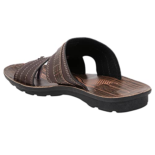 Image of TieFit Men's Stylish Slipper || Casual Flip Flop || Slip On for Men's||Thong Flip-Flops|UK 7-10