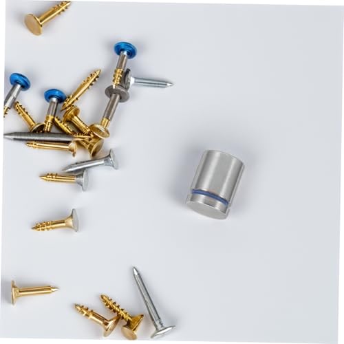Image of GLEAVI 8pcs Screws: Wall Sign Holders Screws Mounting Glass Hardware Advertising Nail For Hanging Acrylic Picture Frame Office Shop Use