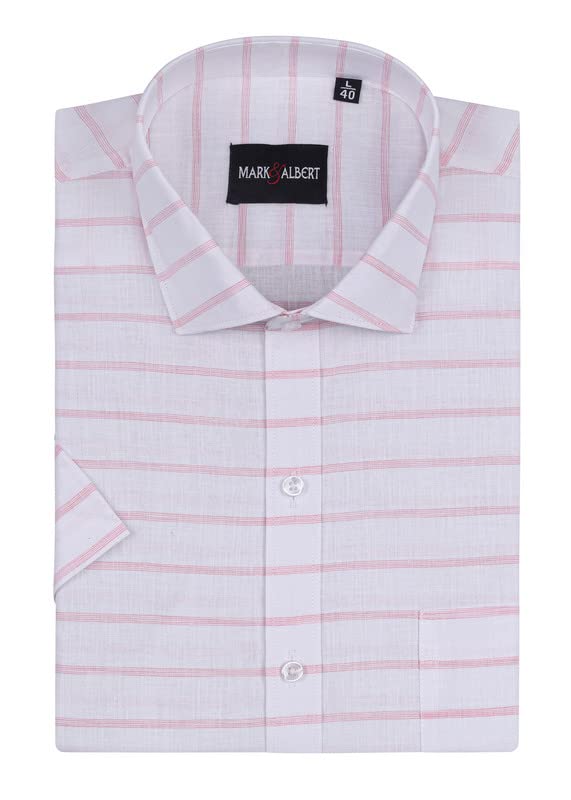 Image of Men's Half Sleeve Linen Shirt