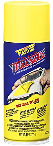 Performix 11305 Daytona Yellow Classic Muscle Car Rubber Coating, 11 oz