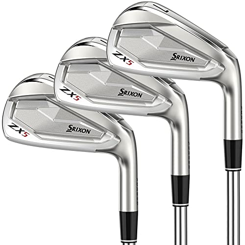 Check Out This Srixon Golf ZX5 Irons 4-PW Stiff Flex [KBS Tour 105]