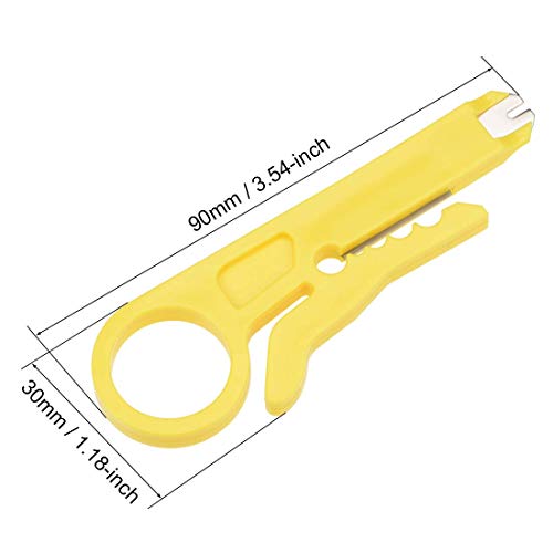 Mini Wire Stripper Punch Down Cutter for Network