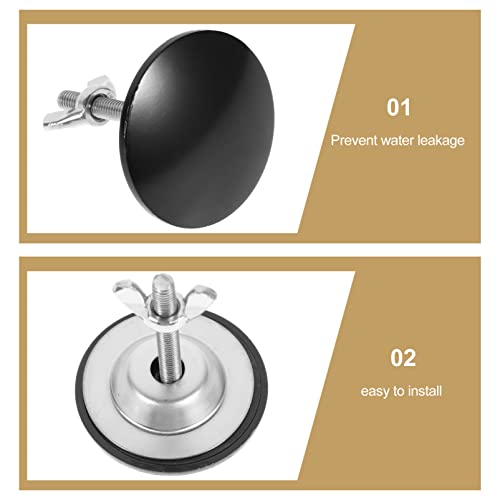 Angoily Kitchen Sink Hole Cover Faucet Hole Plug Decorative Washbasin Sink Accessories Leak Prevention Easy Installation 2.36X2.05In - Image 4