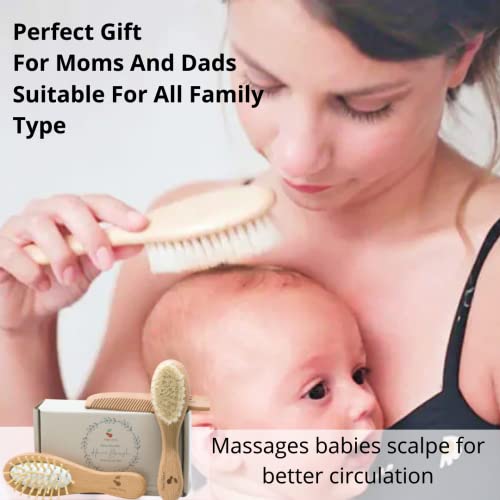A-Baby-Cherry-Baby-CombBaby-Hair-Brush-3-Piece-Premium-Baby-Brush-Comb-Set-Wooden-Baby-Comb-Hair-for-New-Born-Natural-Fiber-Hair-Brush-for-Toddler-Perfect-Baby-Grooming-Kit
