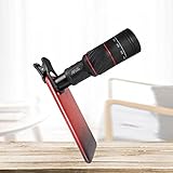 Telephoto Lens for Cell Phone - 25X Monocular HD High Power Cell Phone Camera Binoculars, Adjustable Telephoto Lens with Cell Phone Clip, Gifts for Boys Girls #