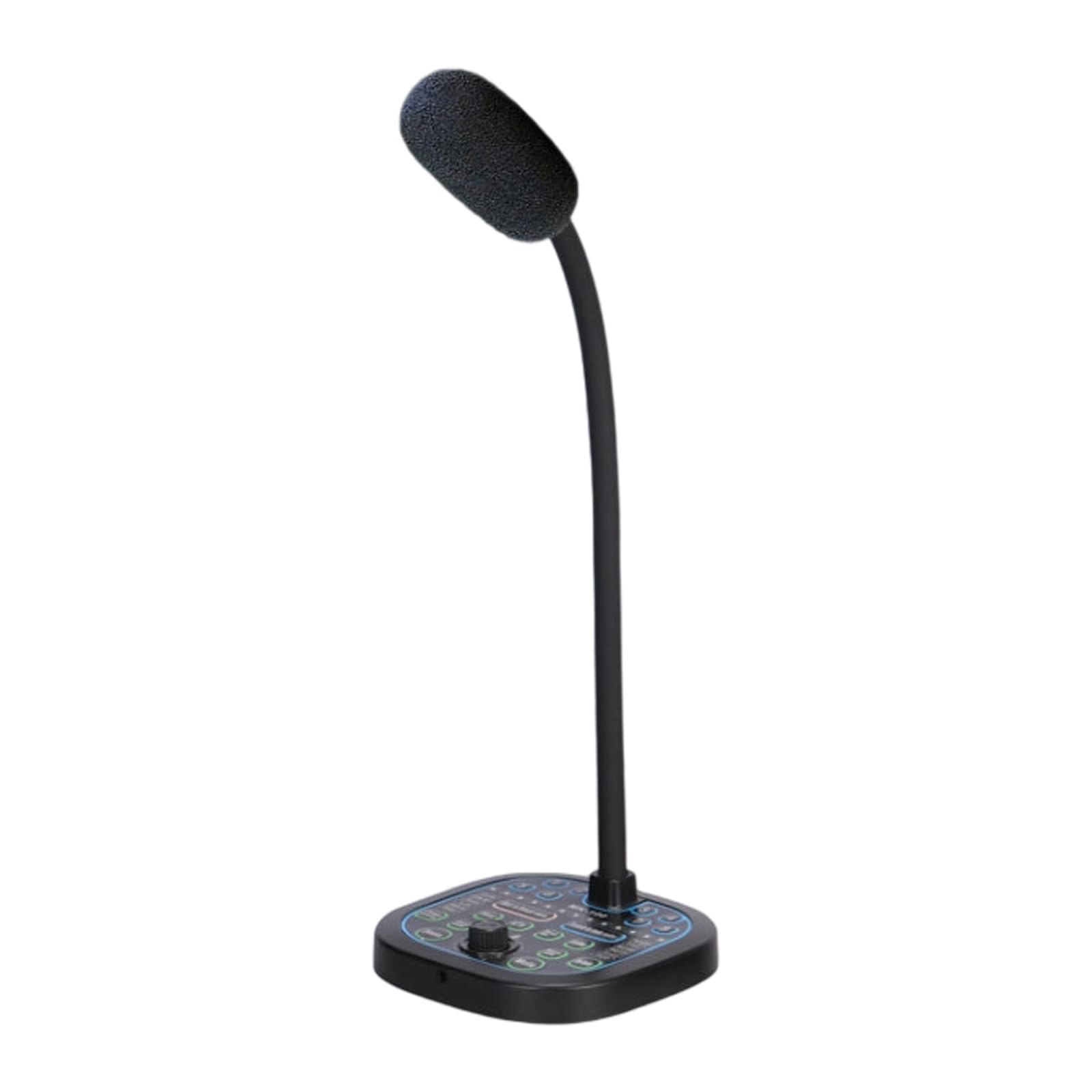 Morain Changeur de voix en temps réel 16 modes sonores micro Plug and Play 16 bits/48 kHz pour jeux mobiles streaming chat