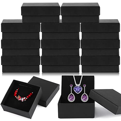 Wsicse 12 Pcs Jewelry Gift Boxes, Small Gift Boxes For Necklace Ring Bracelet Earring Cotton Filled Jewelry Box For Mothers Day Jewelry Gifts Organizer #TOP11