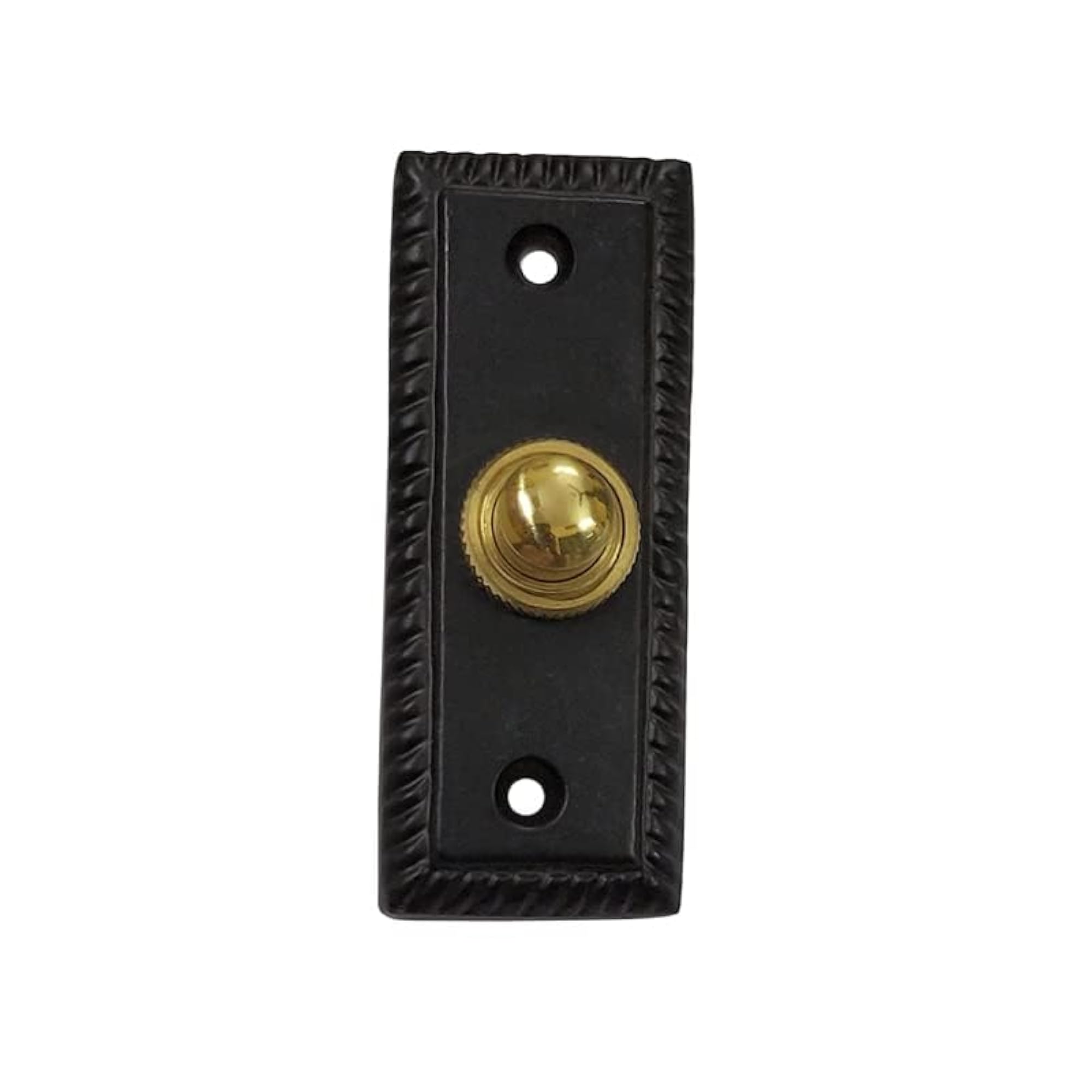 Rectangular Georgian Iron Bell Push