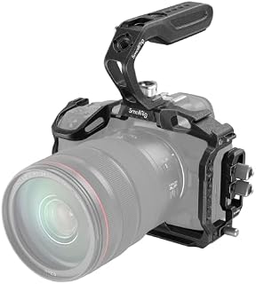 SMALLRIG Zestaw klatek do aparatu Canon R5 R6 R5 C z górnym uchwytem i dedykowanym zaciskiem kablowym - 3234B