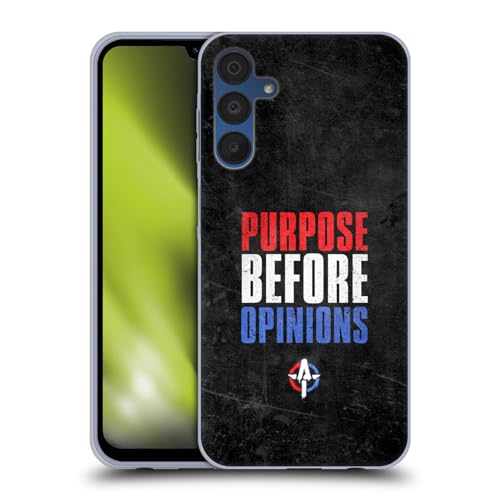 Head Case Designs Licenciado Oficialmente WWE Propósito Antes De Las Opiniones Austin Theory Caso Funda de Gel Suave Compatible con Samsung Galaxy A15