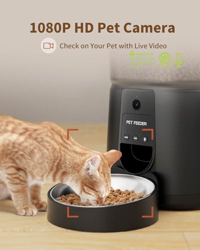 Distributeur croquettes chat automatique caméra PUPPY KITTY