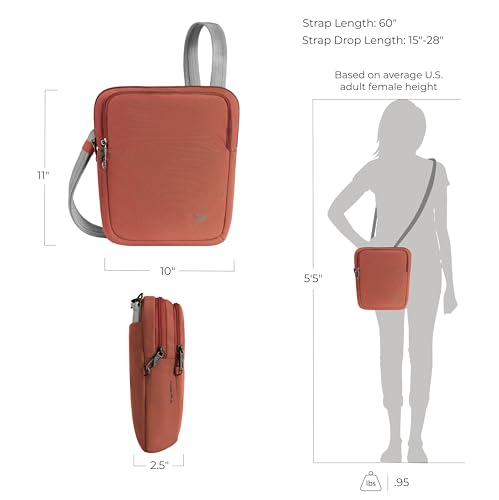 Image of Travelon Anti-theft the Voyages Slim Crossbody