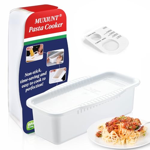 MUXIUNT Microwave Pasta Spaghetti Cooker