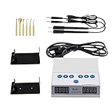 Ultrathin Digital Double Pen Wax Carving Pen Pencil Electric Lab Equipment Wax Carver Wax Carving Tool with 6 Carver Tips