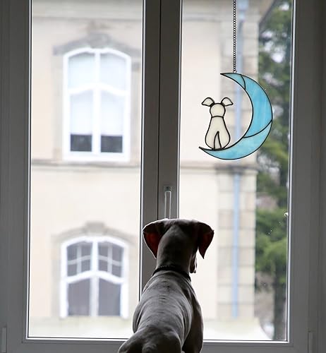 Stained Glass Dog Memorial Gifts for Loss of Dog,Suncatcher Pet Memorial Gifts for Dogs,Loss of Dog Sympathy Gift,Dog Bereavement Gifts,Pet Loss Gifts,in Memory of Dog Passing Away Gifts Stained Glass Dog Memorial Gifts for Loss of Dog,Suncatcher Pet Memorial Gifts for Dogs,Loss of Dog Sympathy Gift,Dog Bereavement Gifts,Pet Loss Gifts,in Memory of Dog Passing Away Gifts