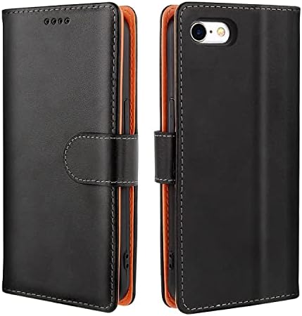 （19:30時点） 【J.DL直営店】 iPhone SE ケース 第2世代 第3世代 iPhone8 ケース iPhone7手帳型ケース iPhone se3 ケース手帳型 スマホケース 手帳型 携帯カバー PUレザー 耐衝撃 耐摩擦 全面保護 マグネット式 カード収納 スタンド機能 手触りが良い 人気 上質 4.7インチ対応（ブラック）