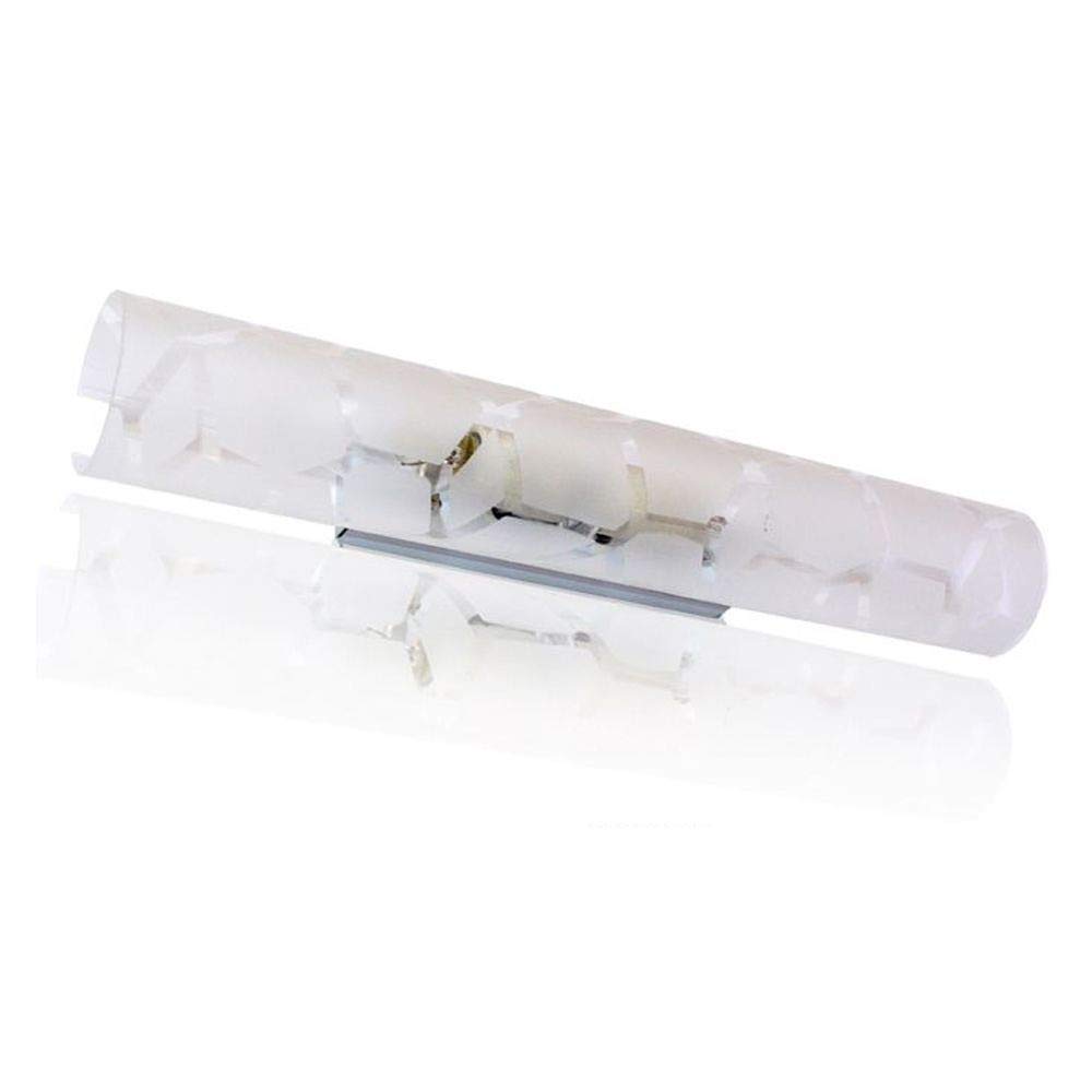 Anti nebbia specchio luci di vetro semplice moda bagno bagno lampada da parete camera da letto comodino lampada da parete (piccolo)