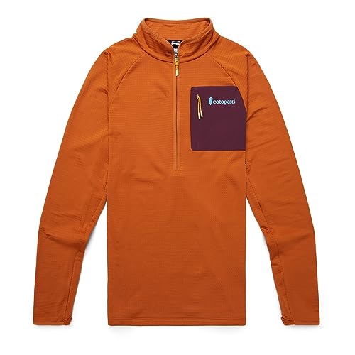 Image of Cotopaxi Otero Fleece Half-Zip Pullover - Men's Sienna X-Large