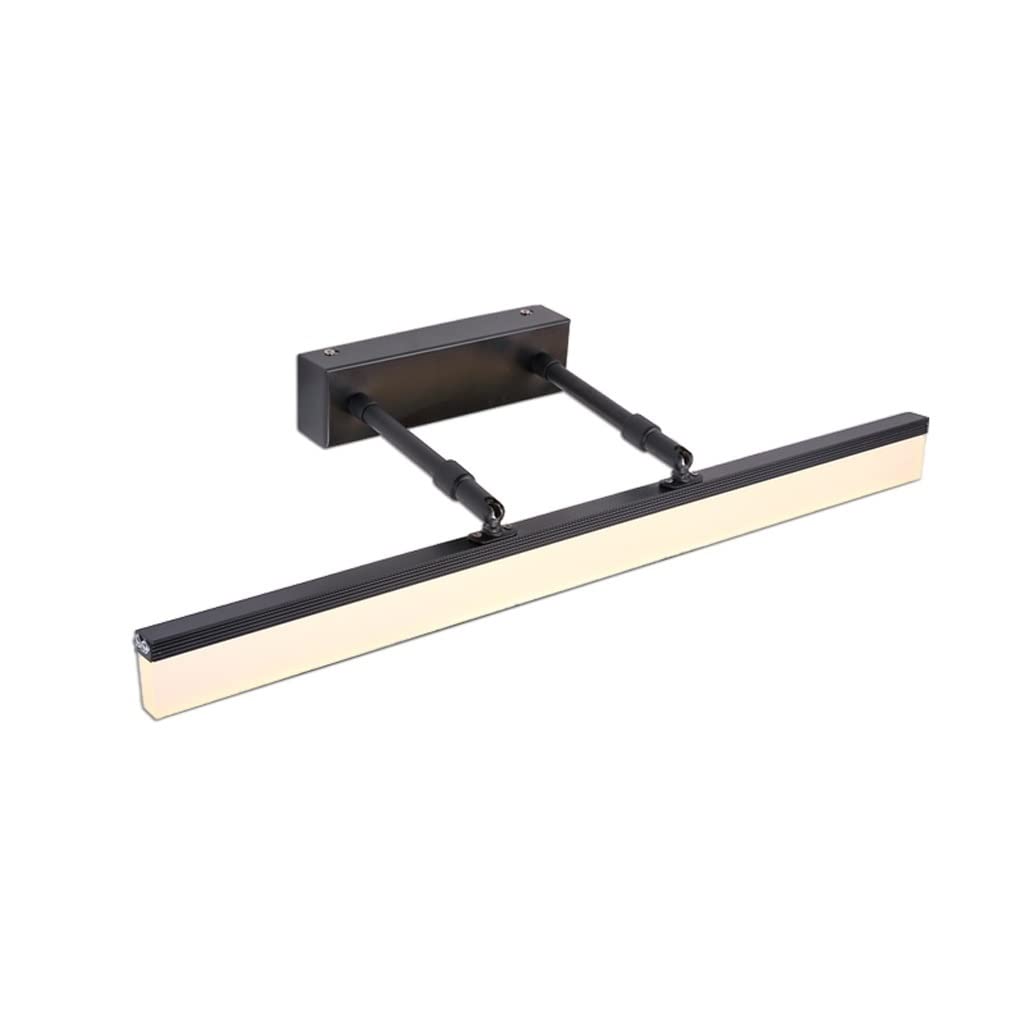 HynJGih Bathroom Over Mirror Light Contemporary Backlit Mirror with Adjustable Lighting for Washroom for Vanity Bathroom Wall(80cm)
