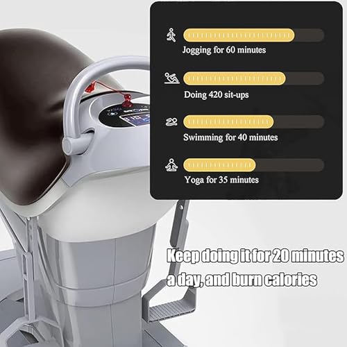Image of Electric Horse Riding Simulator, 20 Adjustable Speeds, One-Touch LCD Display, Fitness Equipment for Toning Waist, Legs, Hips - Ideal for Home Workouts