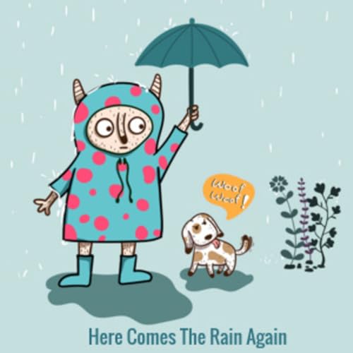 Page de couverture de Here Comes The Rain Again (single)