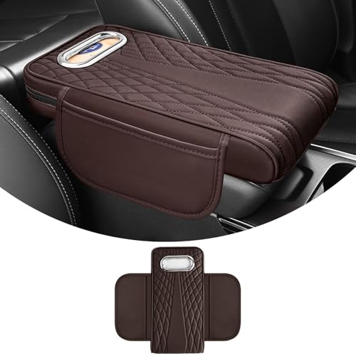 トヨタカローラフィールダーE160G型 に適用 車用アームレスト 肘掛けクッション き コンソールボックスパッド センターコンソールカバー PUレザー素材 通気性 耐用 便利グッズ 装着簡単 疲労を軽減 長距離運転最適 取り付け簡単 インテリアパーツ ティ