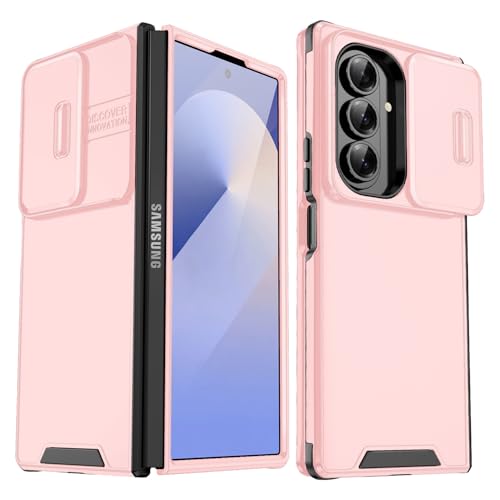 Coque Samsung Galaxy Z Fold 7 rose en polycarbonate rigide antichoc