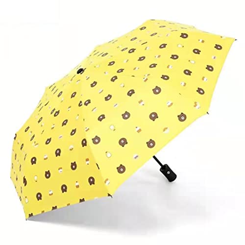 Image of KEKEMI 3 Fold Automatic Sun & Rain Umbrella for Men & Women (Pack of 1)