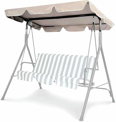 Toldo para columpio de exterior impermeable con lona de alta densidad 2