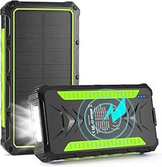 OIMYE Solar Power Bank, Wireless...